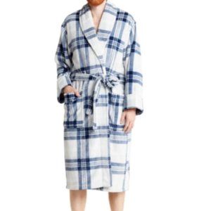 Daniel Buchler Multi Plaid L/XL Robe